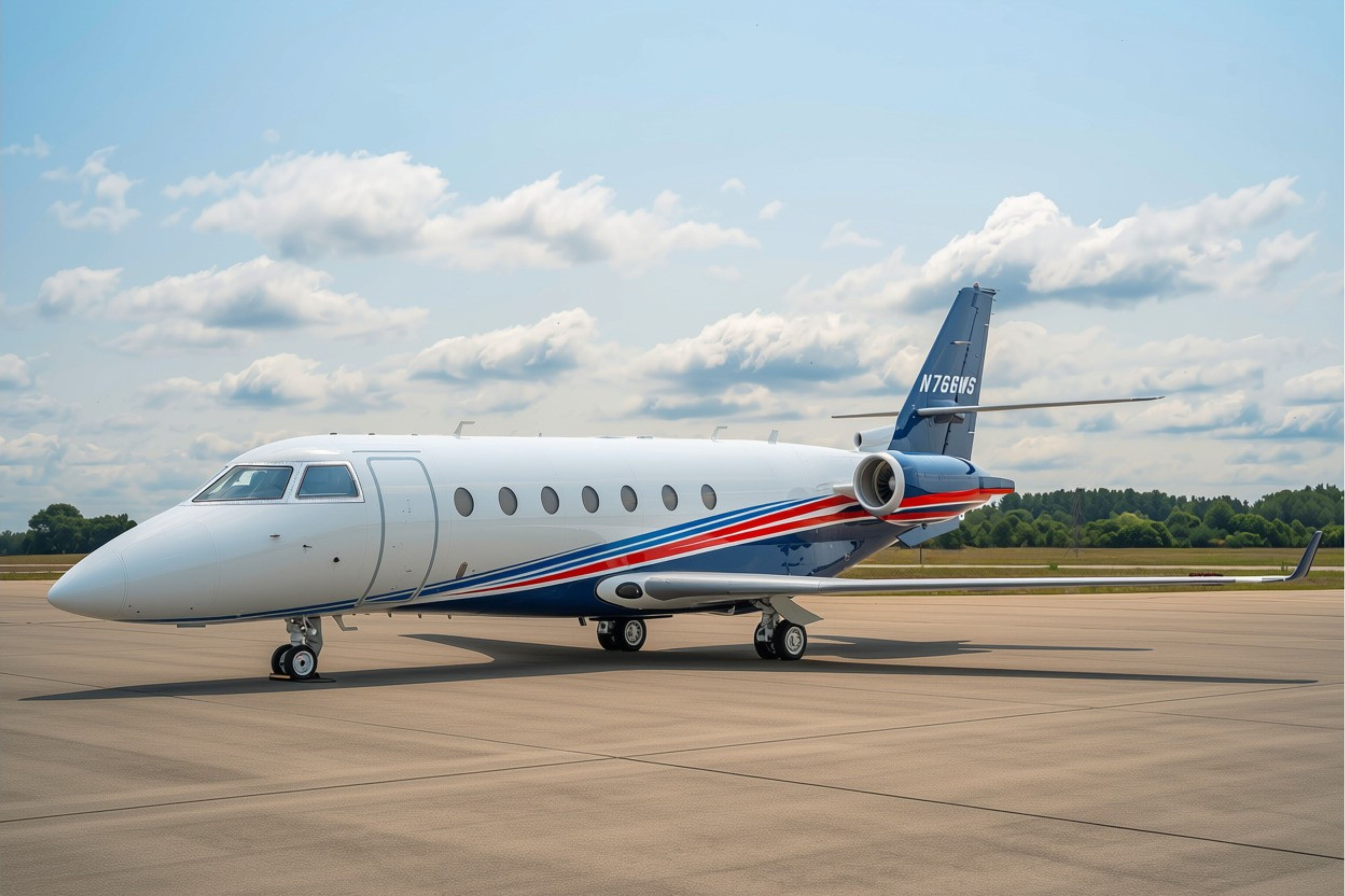 Gulfstream G200 SN 182 Reg N766WS Exterior